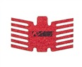 Arachni Slide Grip, Red, with logo, for all 9mm/.40 (QAGKA2001CUSTR)