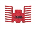 Arachni Slide Grip, Red, with logo, for P/CW/CT 380 (QAGKA2002CUSTR)