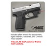 Crimson Trace Laser for .45 ACP Kahr Pistols(KPCTCLS45)