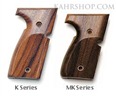 Wood Grips, Checkered, K Series & E9 (K143P)