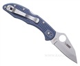Kahr Spyderco Delica 4 Knife, Blue (KNSDBL001)